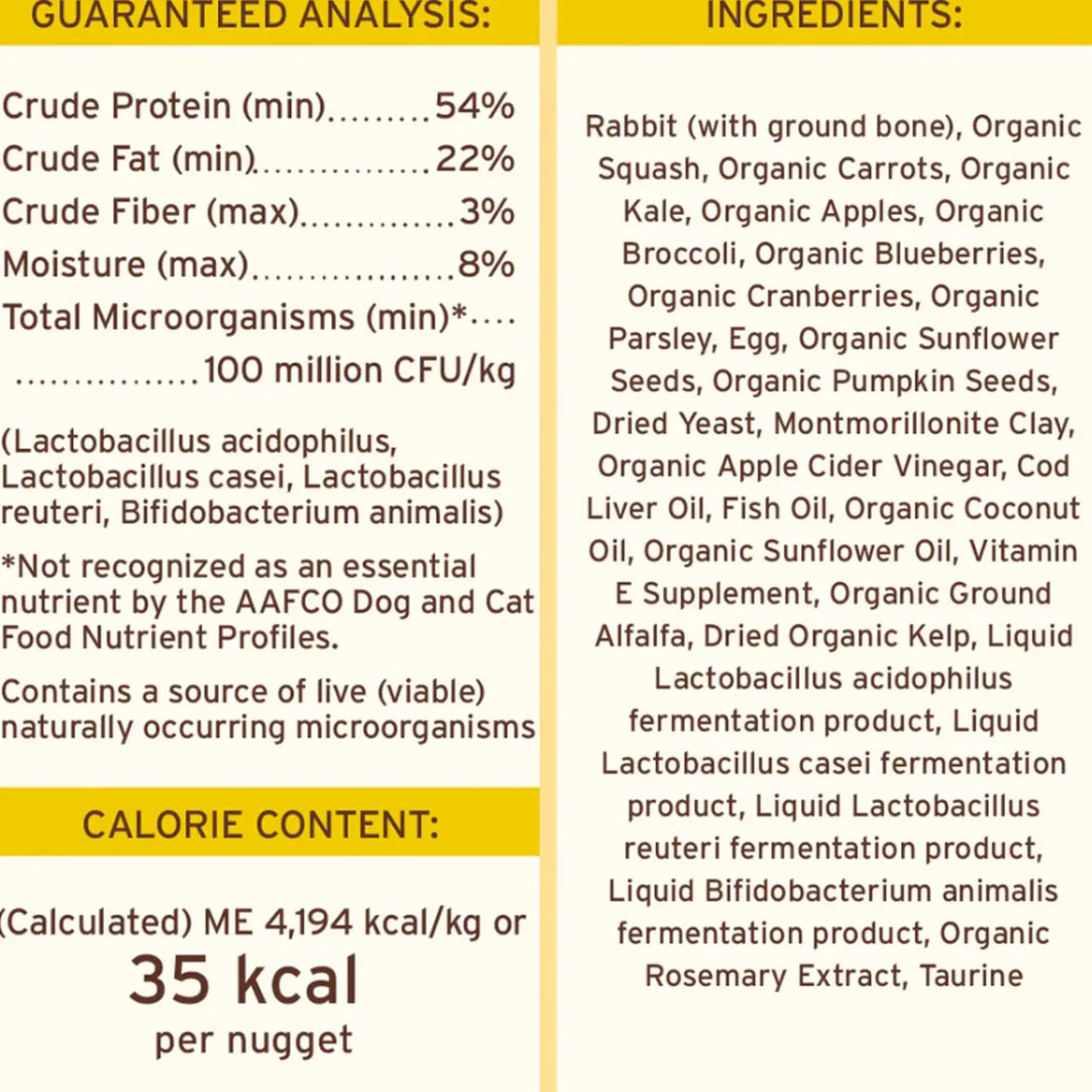 Primal Pet Foods Freeze-Dried Nuggets Dog Food