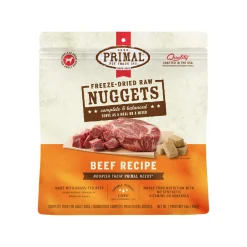 Primal Pet Foods Freeze-Dried Nuggets Dog Food