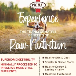 Primal Pet Foods Freeze-Dried Nuggets Dog Food