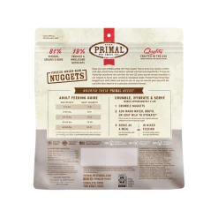 Primal Pet Foods Freeze-Dried Nuggets Dog Food