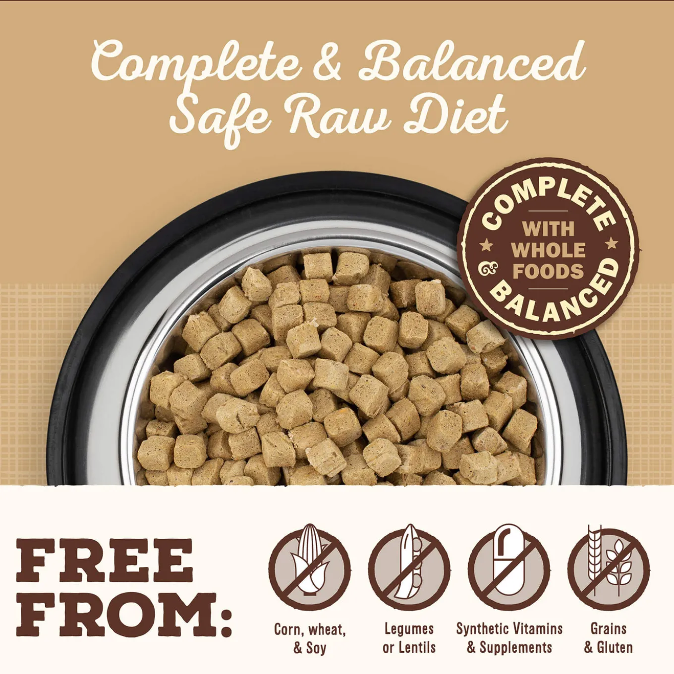 Primal Pet Foods Pronto Freeze-Dried Raw Dog Food