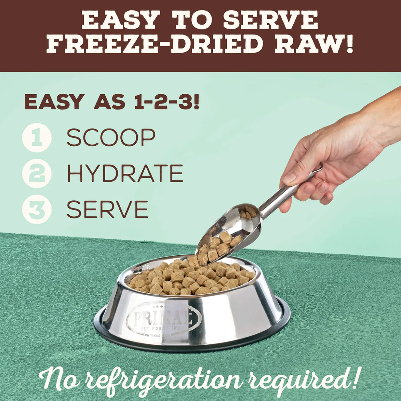 Primal Pet Foods Pronto Freeze-Dried Raw Dog Food