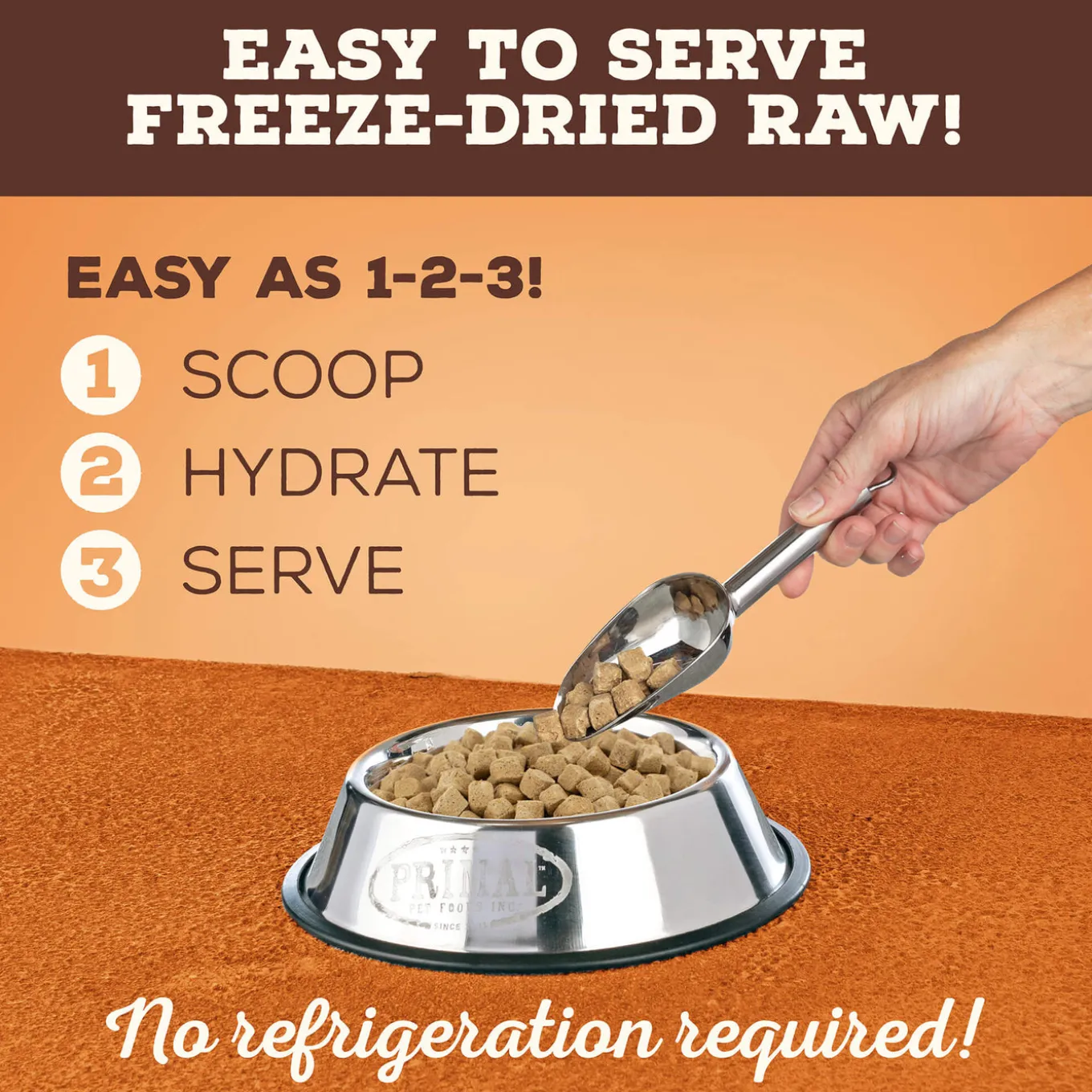 Primal Pet Foods Pronto Freeze-Dried Raw Dog Food