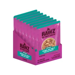RAWZ Shredded Grain Free Wet Cat Food Pouches