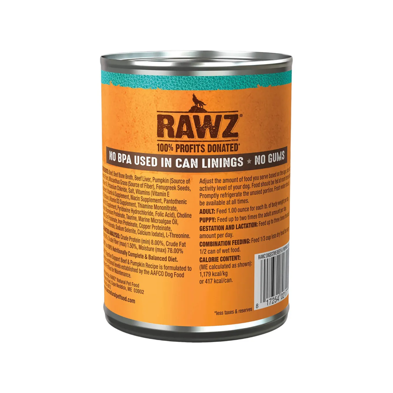 RAWZ Digestive Support Wet Dog Food