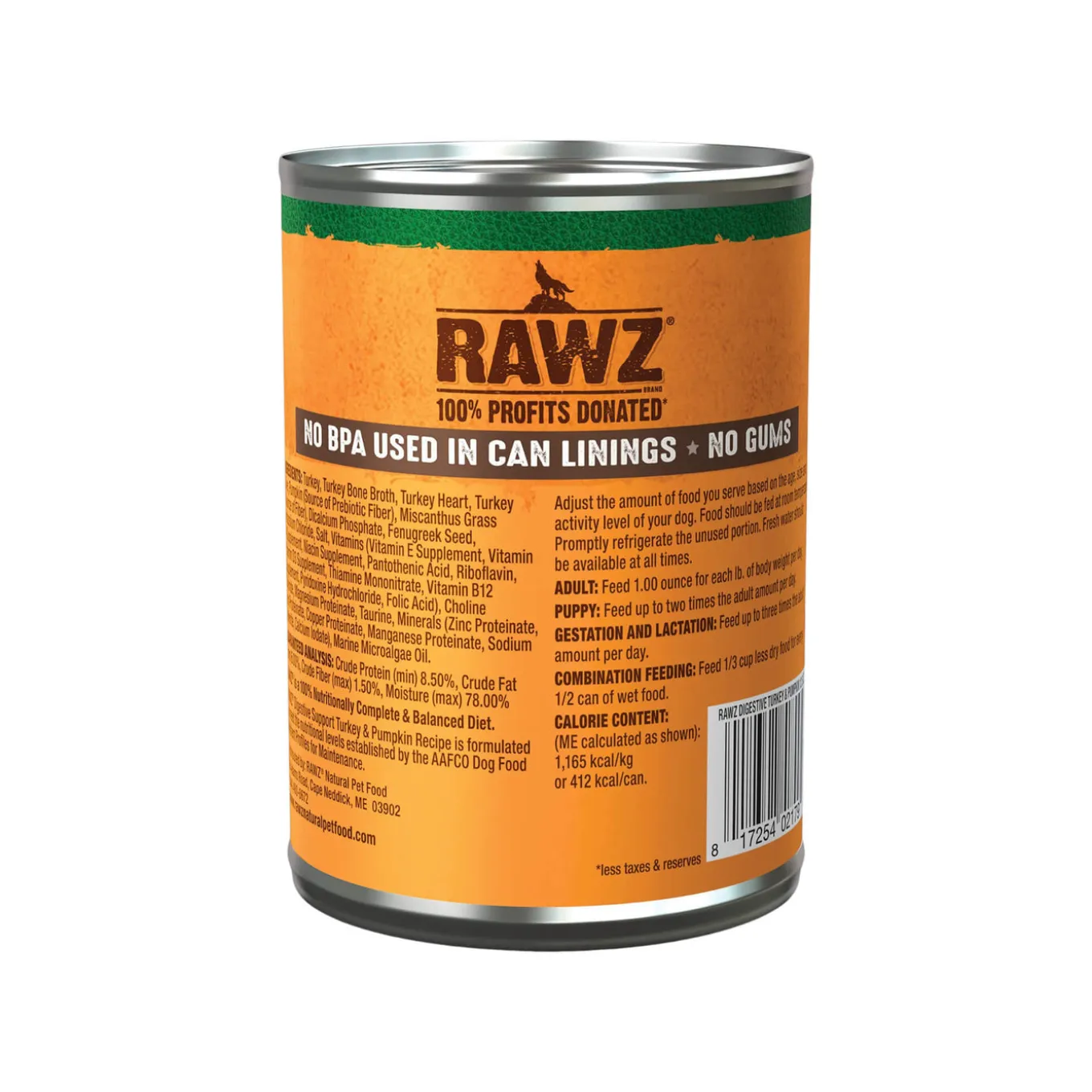 RAWZ Digestive Support Wet Dog Food