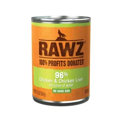 RAWZ 96% High Meat Formula Wet Dog Food