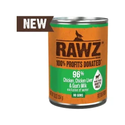 RAWZ 96% High Meat Formula Wet Dog Food