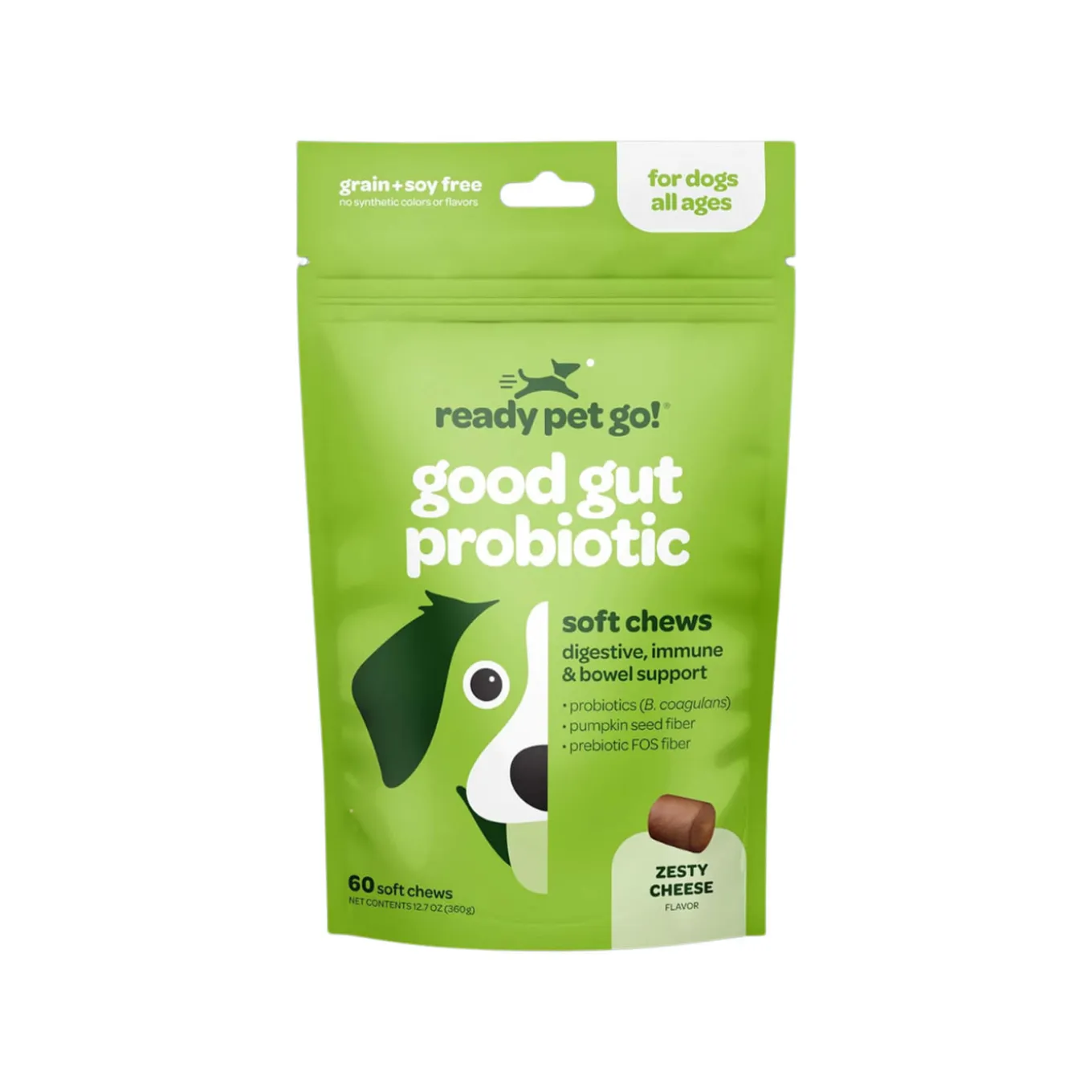 Ready Pet Go! Good Gut Probiotic Supplement for Dogs