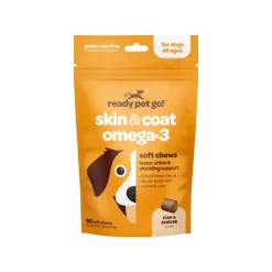 Ready Pet Go! Skin & Coat Omega-3 Supplement for Dogs