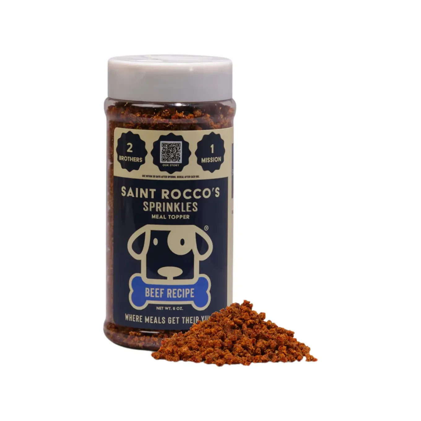 Saint Rocco's Sprinkles Meal Topper for Dogs