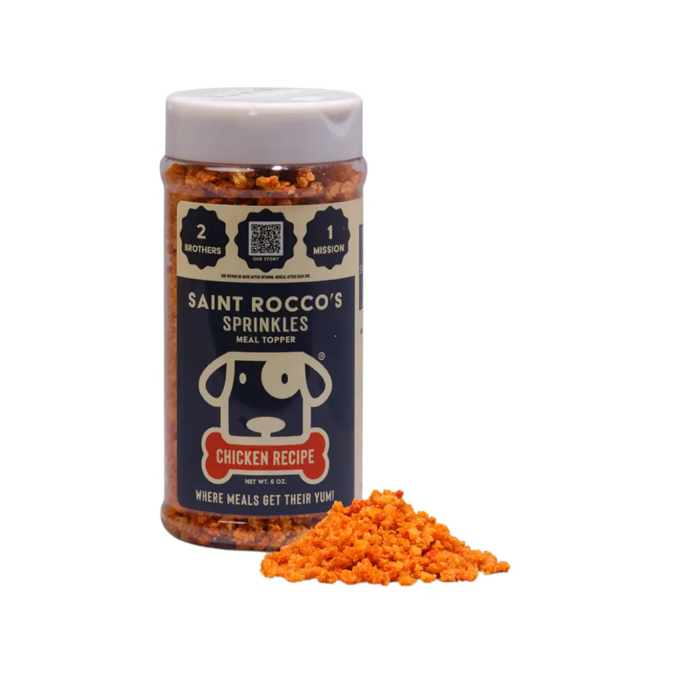 Saint Rocco's Sprinkles Meal Topper for Dogs