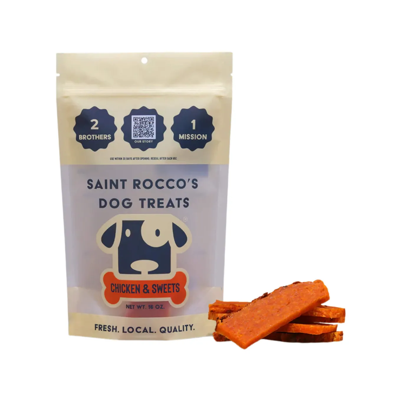 Saint Rocco's Jerky Treats for Dogs