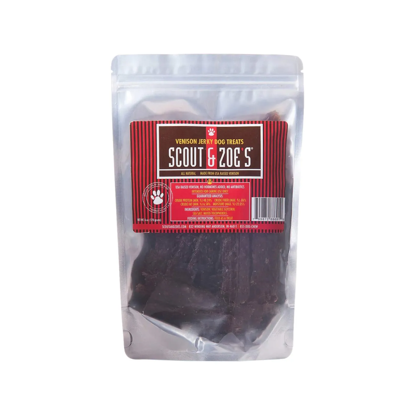Scout & Zoe's Limited Ingredient Jerky Treats for Dogs