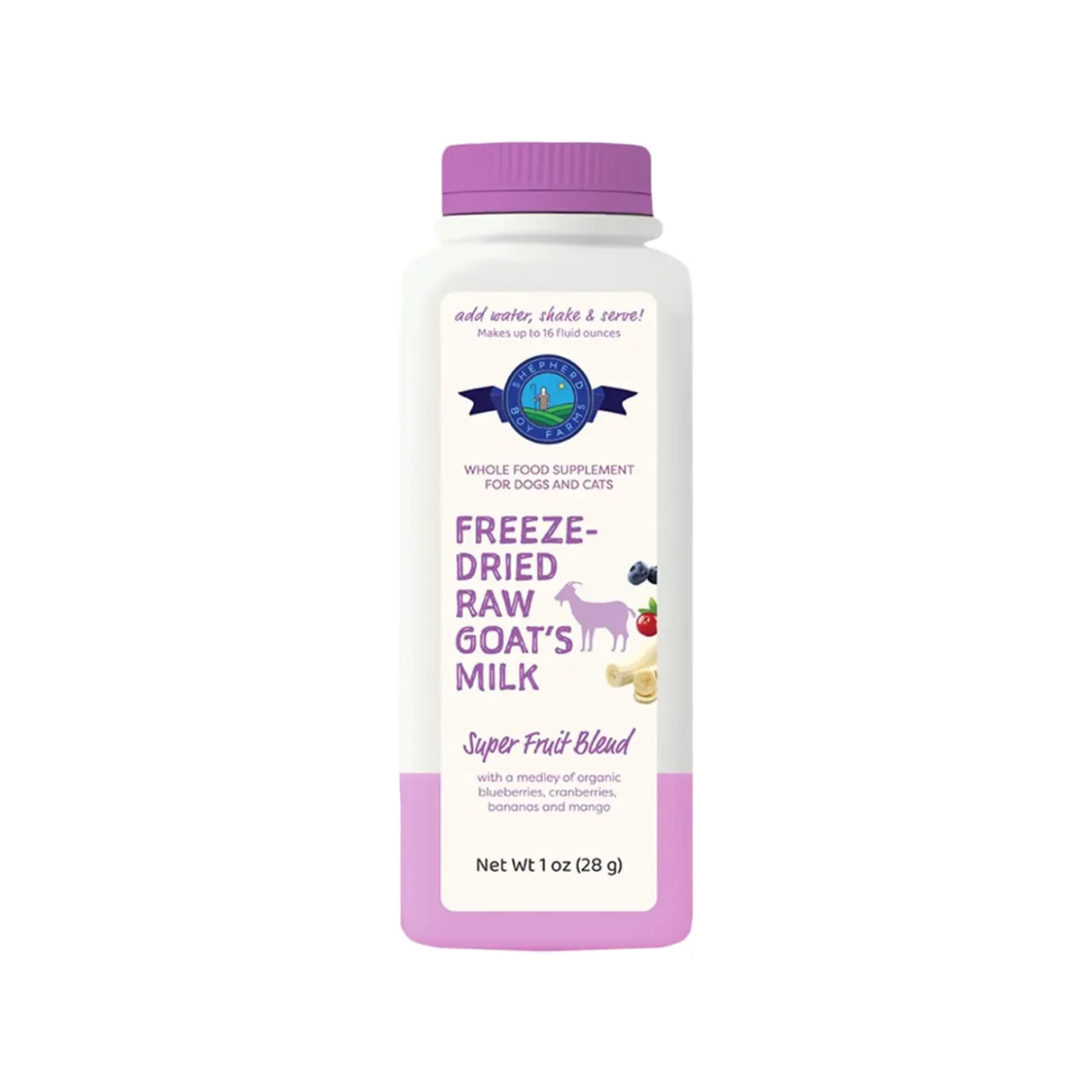 Shepherd Boy Farms Freeze Dried Goat Milk for Dogs & Cats