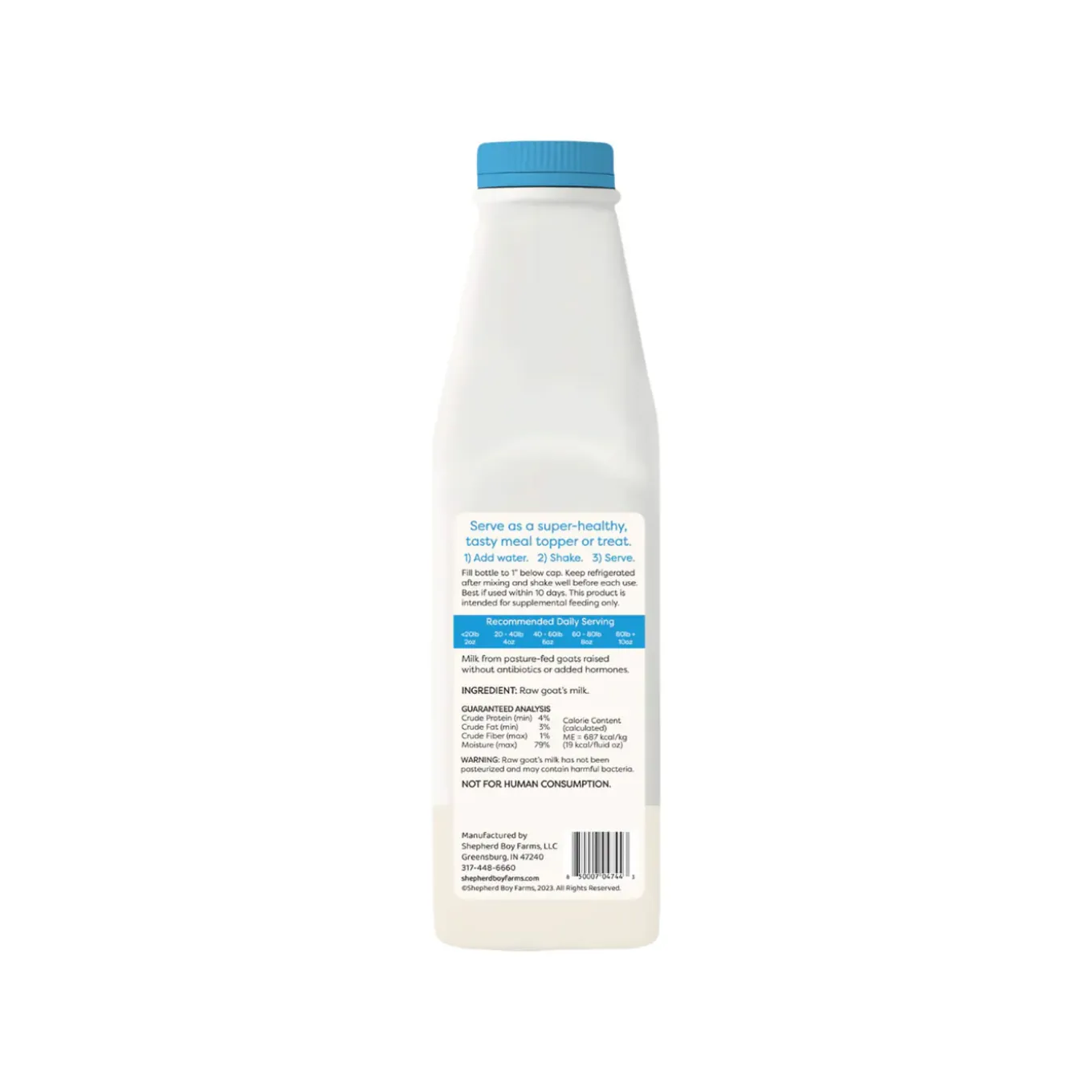 Shepherd Boy Farms Freeze Dried Goat Milk for Dogs & Cats