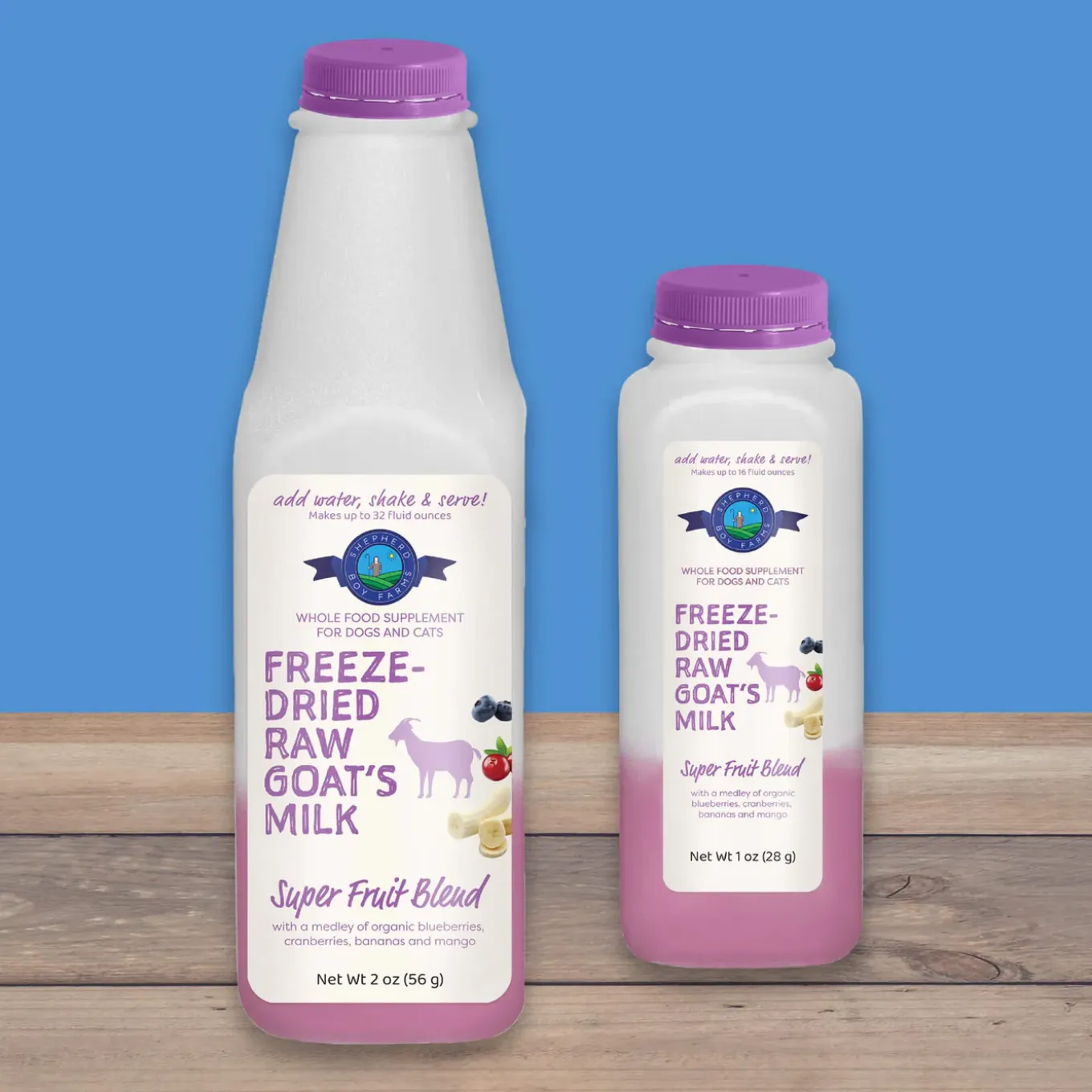 Shepherd Boy Farms Freeze Dried Goat Milk for Dogs & Cats