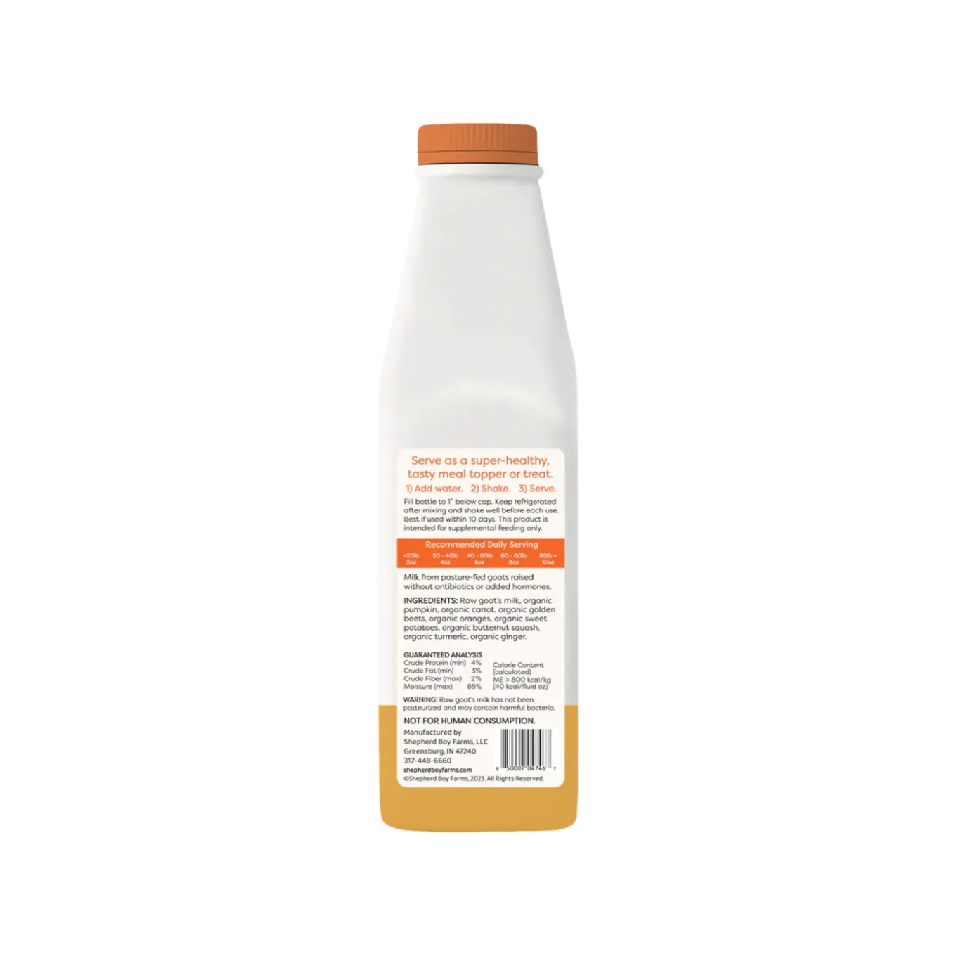 Shepherd Boy Farms Freeze Dried Goat Milk for Dogs & Cats