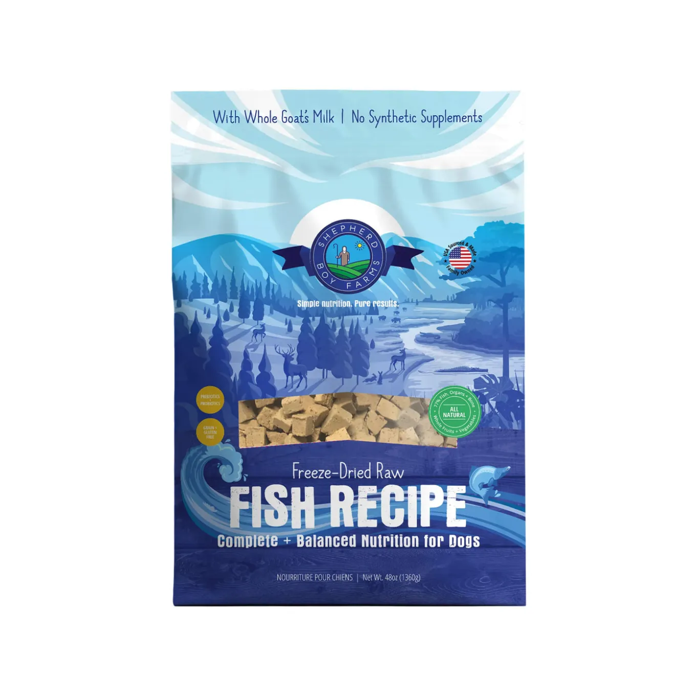 Shepherd Boy Farms Freeze Dried Dog Food
