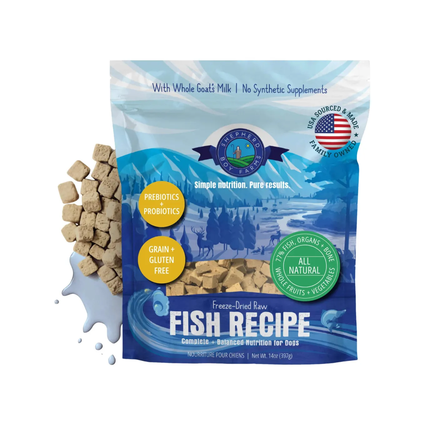 Shepherd Boy Farms Freeze Dried Dog Food