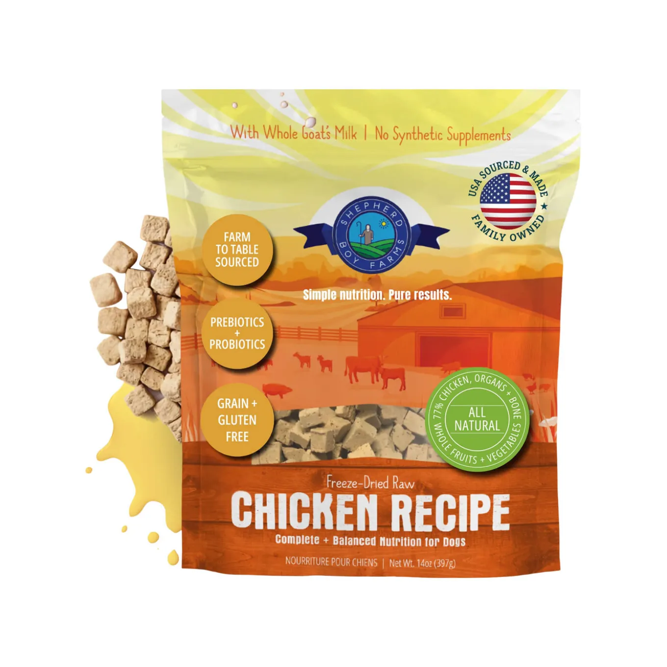 Shepherd Boy Farms Freeze Dried Dog Food
