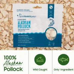 Smallbatch Freeze Dried Fish Treats for Dogs & Cats