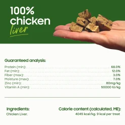 SmallBatch Freeze Dried Liver Treats for Dogs & Cats