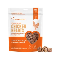 SmallBatch Freeze Dried Heart Treats