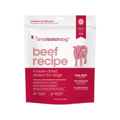 SmallBatch Sliders Freeze Dried Raw Dog Food