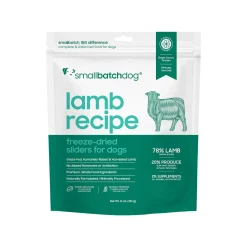 SmallBatch Sliders Freeze Dried Raw Dog Food