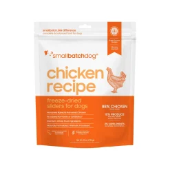 SmallBatch Sliders Freeze Dried Raw Dog Food