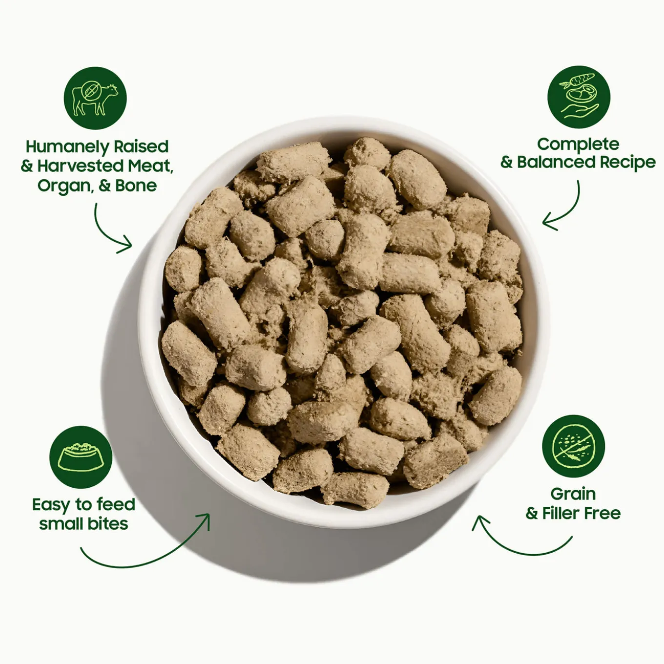 SmallBatch Small Bites Freeze Dried Dog Food