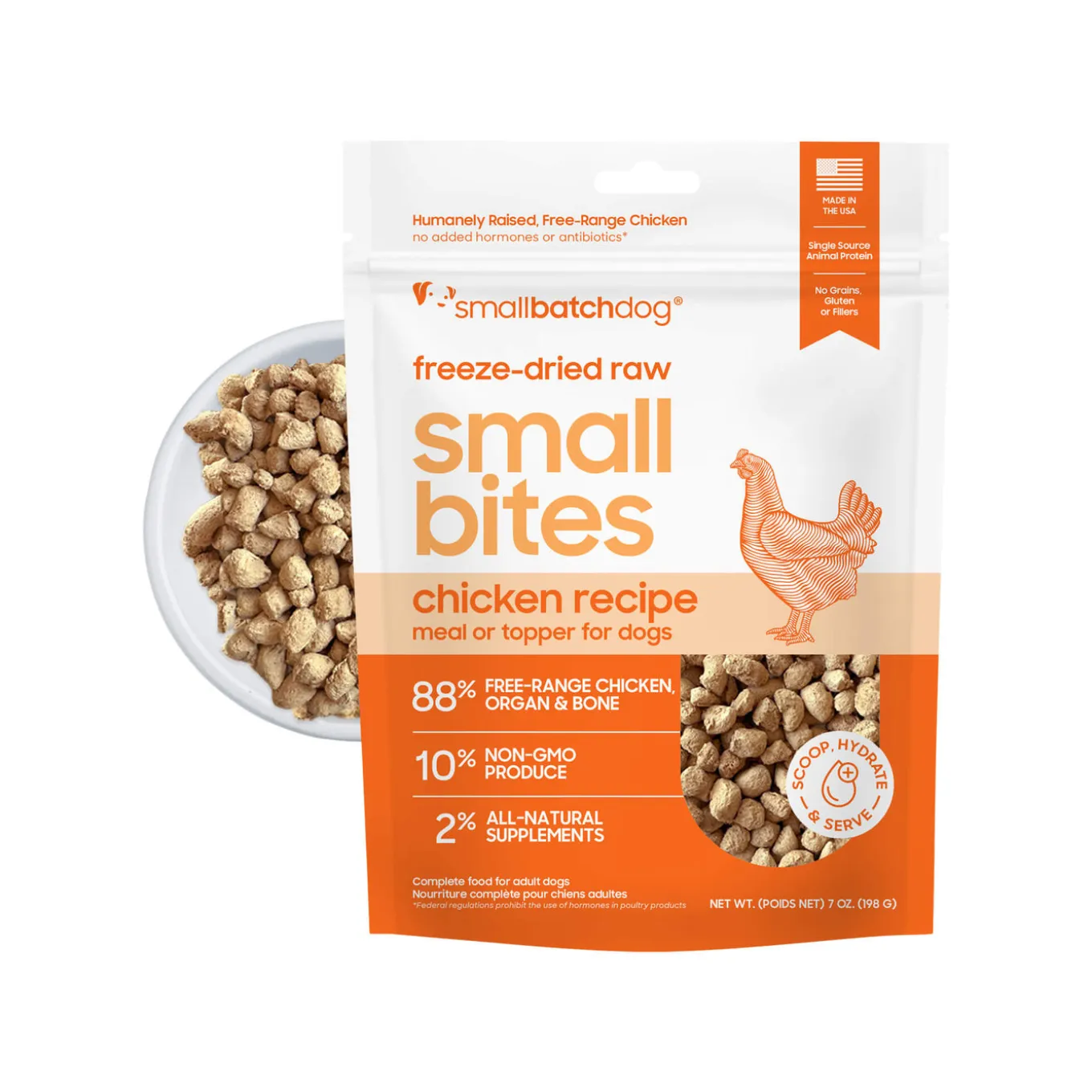 SmallBatch Small Bites Freeze Dried Dog Food