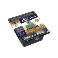 SmartCat Kitty's Garden & Refill Kit Organic Grass Cat Treat