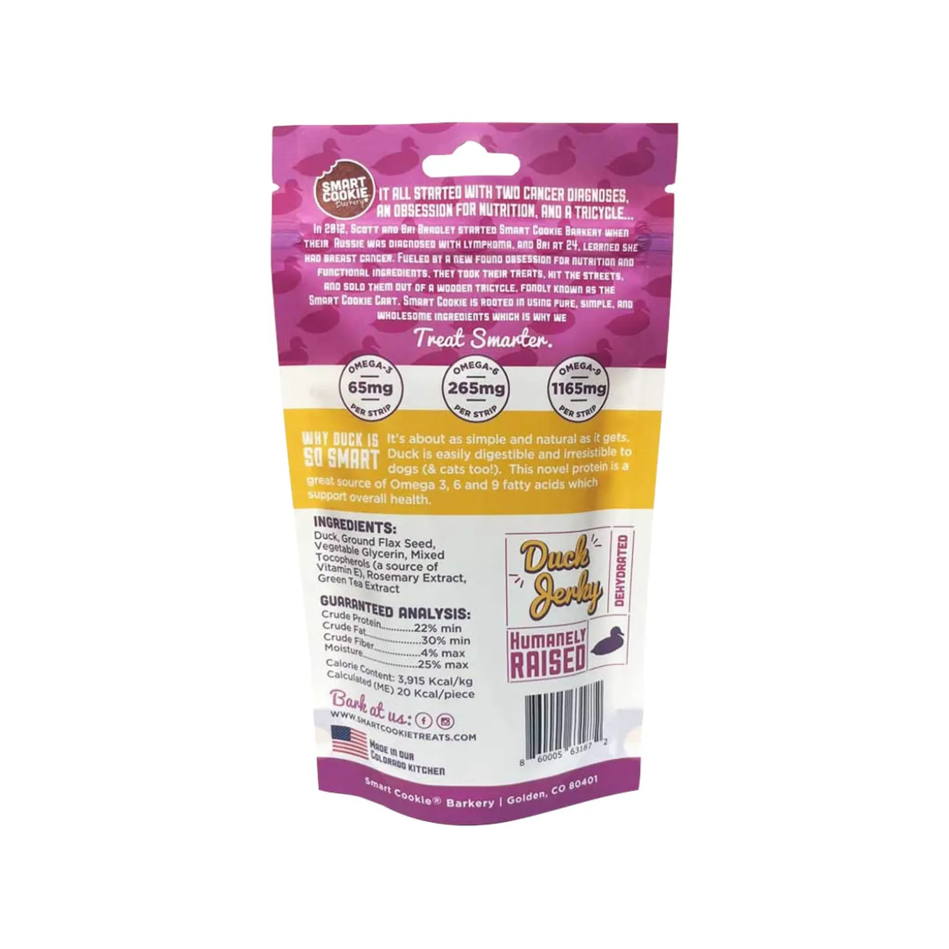 Smart Cookie Jerky Strips Dog Treats