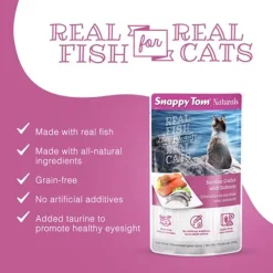 Snappy Tom Naturals Grain Free Wet Cat Food Stew Pouches