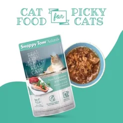 Snappy Tom Naturals Grain Free Wet Cat Food Stew Pouches