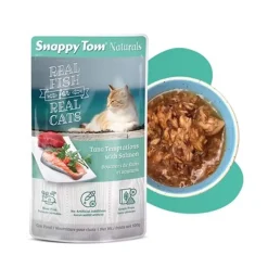 Snappy Tom Naturals Grain Free Wet Cat Food Stew Pouches