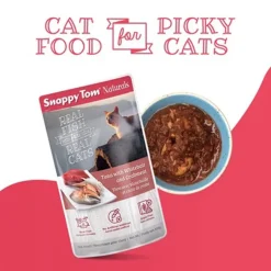 Snappy Tom Naturals Grain Free Wet Cat Food Stew Pouches