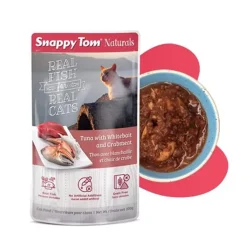 Snappy Tom Naturals Grain Free Wet Cat Food Stew Pouches