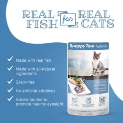 Snappy Tom Naturals Grain Free Wet Cat Food Stew Pouches