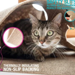 SnugglyCat Ripple Rug Interactive Dual Layer Play Mat for Cats