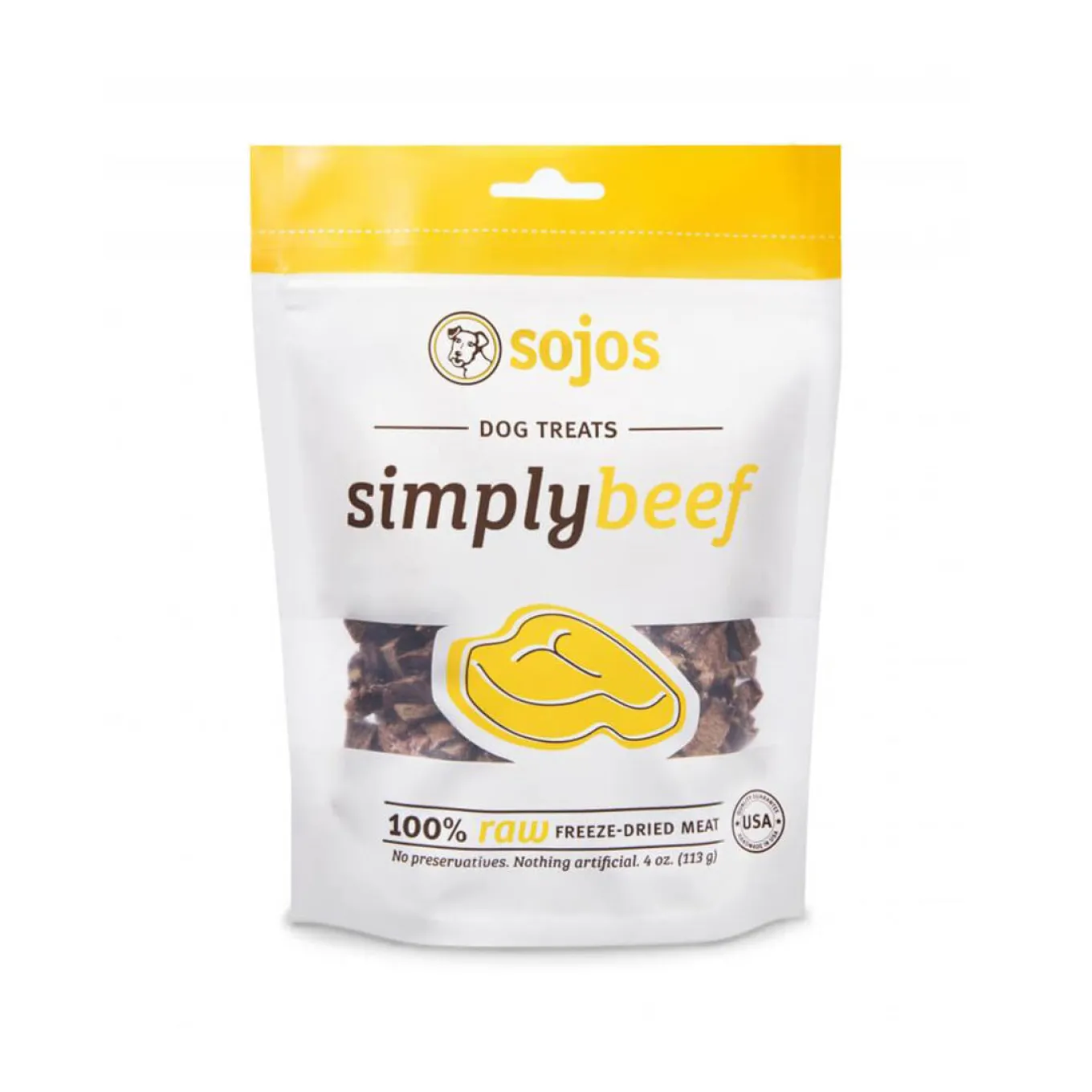 Sojos Simply Meat Freeze-Dried Raw Dog Treats