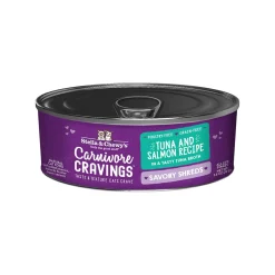 Stella & Chewy's Carnivore Cravings Savory Shreds Tuna & Salmon Wet Cat Food