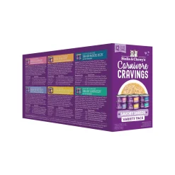 Stella & Chewy's Cravings Morsels Shreds Variety Pack Cat Food 2.8 oz Case of 24