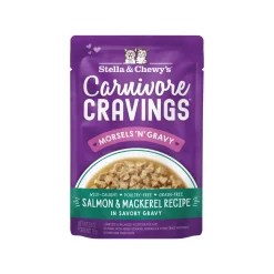 Stella & Chewy's Cravings Morsels with Gravy Cat Food 2.8 oz Case of 24