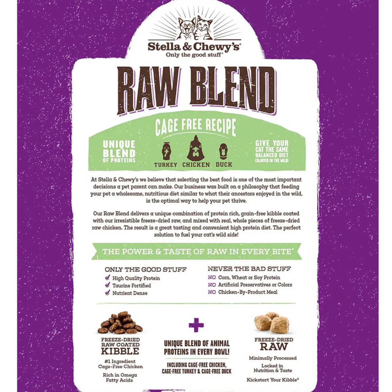 Stella & Chewy's Raw Blend Dry Cat Food