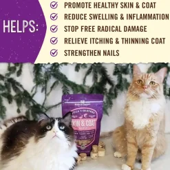 Stella & Chewy's Stella's Solutions Skin & Coat Support Freeze Dried Cat Food