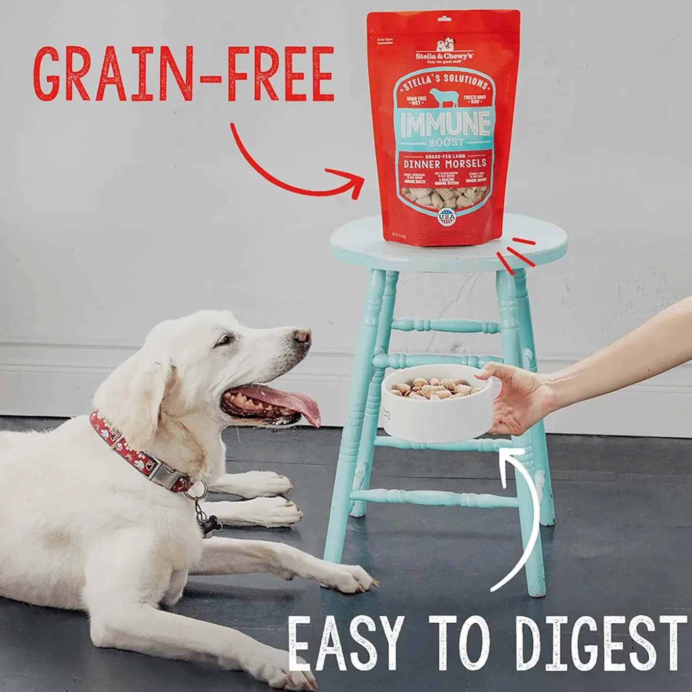 Stella & Chewy's Stella's Solutions Healthy Heart Support Dog Food Topper