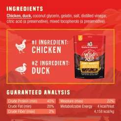 Stella & Chewy's Wild Red Jerky Nuggets 6oz